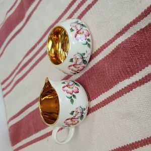 Pinknash Pottery Vintage Cream & Sugar Set